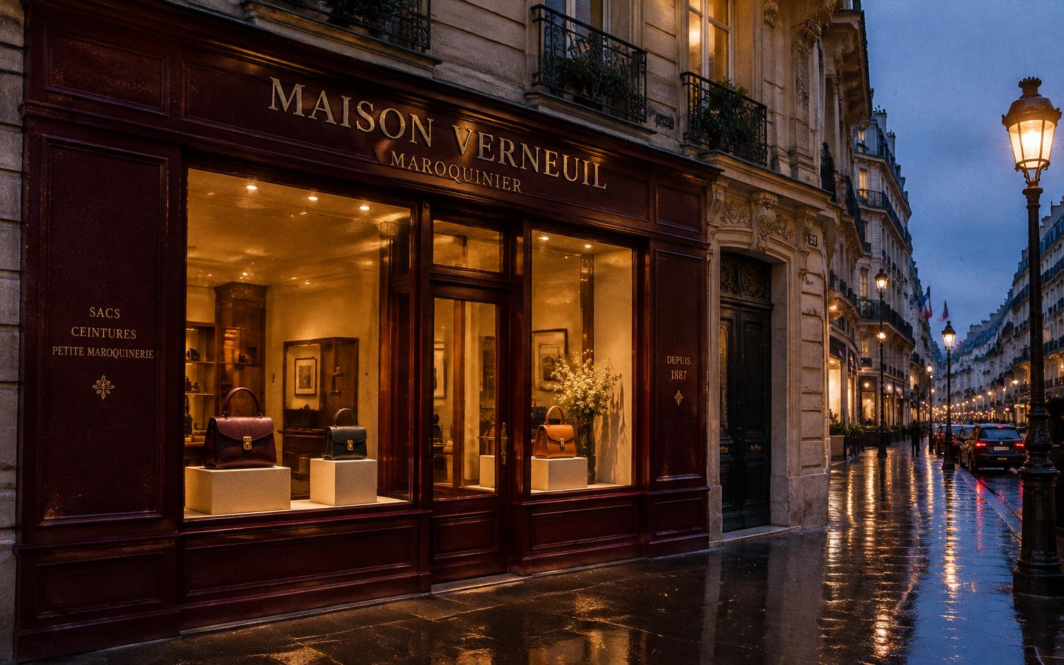 Maison Verneuil, Maroquinerie — Paris